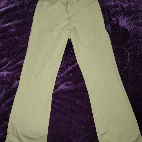 Cherokee lime green scrub pants. - Picture 2 of 5